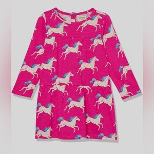 NWT - Hatley Boutique - Galloping Horses - Tiered Dress - 2T